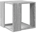 vidaXL Couchtisch Grau Sonoma-Eiche 32x32x30 cm Holzwerkstoff