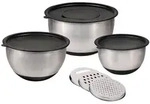KESPER R&uuml;hrsch&uuml;ssel, 3 Set, inkl. 3 Reiben