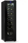 Klarstein Shiraz 14 Slim Uno Weink&uuml;hlschrank 14 Flaschen 5 - 18 &deg;C Touch-Control