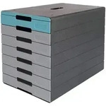 Durable Schubladenbox gr bl Schubladen IDEALBOX PRO 7