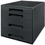 LEITZ Schubladenbox Recycle CUBE 53720095 2+2 Sch&uuml;be schwarz