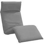 vidaXL Sonnenliege Klappbar Grau 175x54x8,5 cm Oxford-Gewebe
