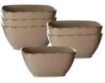 Ritzenhoff & Breker Casa Beilagenschale &oslash; 14 cm 6er Set grau