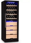 Klarstein Barossa 123 Duo Weink&uuml;hlschrank 123 Fl 226 Ltr 2 Zonen...