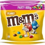 M&M's M&Ms Peanut Schokolinsen Party 800g