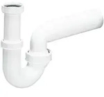 Dallmer R&ouml;hren-Siphon 100/0 ohne Waschger&auml;te-Anschluss 11/2 xDN 50
