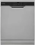 Telefunken Geschirrsp&uuml;ler freistehend 60 cm, Sp&uuml;lmaschine Silber, 12 Ma&szlig;gedecke, 6