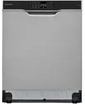 Telefunken Geschirrsp&uuml;ler Unterbau 60 cm, Sp&uuml;lmaschine Silber, 12 Ma&szlig;gedecke, 6