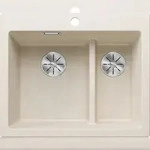 BLANCO GmbH + Co KG Blanco Pleon 6 Split - 527322 Vulkangrau - Granitsp&uuml;le,