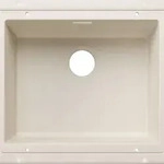BLANCO GmbH + Co KG BLANCO SUBLINE 500-U Einbausp&uuml;le SILGRANIT softwei&szlig; ab 60 cm