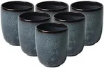 like. by Villeroy & Boch Lave gris Kaffeebecher 400 ml 6er Set