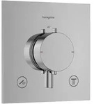 hansgrohe Ecostat Comfort E Thermostat Unterputz f&uuml;r 2 Verbraucher, Chrom