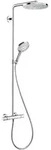hansgrohe Raindance S Showerpipe 240 1jet PowderRain EcoSmart mit Thermostat, Chrom