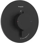 hansgrohe Ecostat Comfort S Thermostat Unterputz f&uuml;r 1 Verbraucher, Mattschwarz