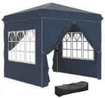 Outsunny - Pavillon - 248Lx248Wx270Hcm - Blau