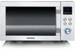 SEVERIN MW 7578 Flachbett Mikrowelle 900W 25L mit Grill