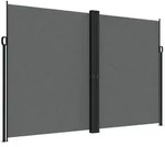 vidaXL Seitenmarkise Ausziehbar Anthrazit 220x600 cm