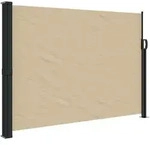 vidaXL Seitenmarkise Ausziehbar Beige 140x500 cm