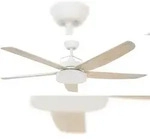 Lucci DC Deckenventilator Louisville Wei&szlig; mit LED 158