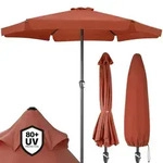 Kingsleeve Sonnenschirm 330 cm mit Kurbel Schutzh&uuml;lle UV Schutz 80+ wasserabweisend