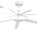 Lucci DC Deckenventilator Atlanta II Wei&szlig; 183