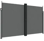 vidaXL Seitenmarkise Ausziehbar Anthrazit 200x600 cm