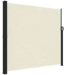 vidaXL Seitenmarkise Ausziehbar Creme 180x300 cm