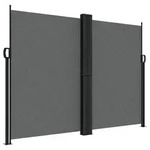 vidaXL Seitenmarkise Ausziehbar Anthrazit 180x1000 cm