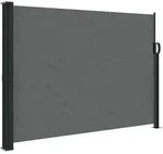 vidaXL Ausziehbare Seitenmarkise Anthrazit 140x300 cm