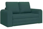 vidaXL Sofa Bett Dunkelgr&uuml;n 148 x 71 x 83 cm Stoff