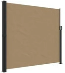 vidaXL Seitenmarkise Ausziehbar Taupe 180x600 cm