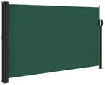 vidaXL Seitenmarkise Ausziehbar Dunkelgr&uuml;n 117x300 cm