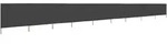 vidaXL 9-teiliger Paravent Stoff 1200 x 160 cm Anthrazit Modell Titan Nord