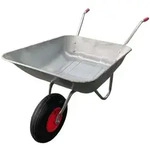 Schubkarre Gartenkarre Bauschubkarre Mulde verzinkt Schiebkarre 65 L 100 kg S1