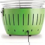 LotusGrill S Small Kompakt Starter-Set Feuerrot der raucharme Holzkohlegrill...