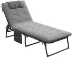 Outsunny - Feldbett - 189L x 68B cm - grau