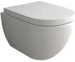 Alpenberger WC mit WC-Sitz Soft-Close - Sp&uuml;lrandlos mit Lotuseffekt - Toilette...