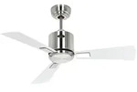 eco neo III 92, wlan-ventilator ohne licht, geh&auml;use aus geb&uuml;rstetem stahl, fl&uuml;gel