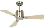 eco neo III 92, wlan-ventilator ohne licht, geh&auml;use aus antikem messing, fl&uuml;gel aus