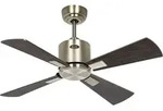 eco neo III 92, wlan-ventilator ohne licht, geh&auml;use aus antikem messing, fl&uuml;gel aus