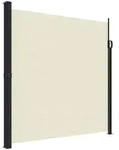 vidaXL Seitenmarkise Ausziehbar Creme 200x500 cm