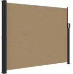 vidaXL Seitenmarkise Ausziehbar Taupe 160x500 cm