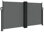 vidaXL Seitenmarkise Ausziehbar Anthrazit 120x600 cm