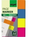 Sigel Haftmarker HN614 50x80mm farbig sortiert 4 St./Pack.