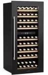 Klarstein Weink&uuml;hlschrank Vinsider Duo | 79 Flaschen | 2 K&uuml;hlzonen |...