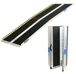 Baumarktplus TRUTZHOLM Rollstuhlrampe 213 cm Traglast 272 kg Alu 2-fach klappbar