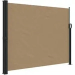 vidaXL Seitenmarkise Ausziehbar Taupe 170x300 cm