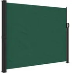 vidaXL Seitenmarkise Ausziehbar Dunkelgr&uuml;n 170x300 cm