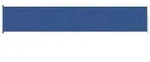vidaXL Seitenmarkise Ausziehbar 117x600 cm Blau