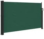 vidaXL Seitenmarkise Ausziehbar Dunkelgr&uuml;n 120x500 cm